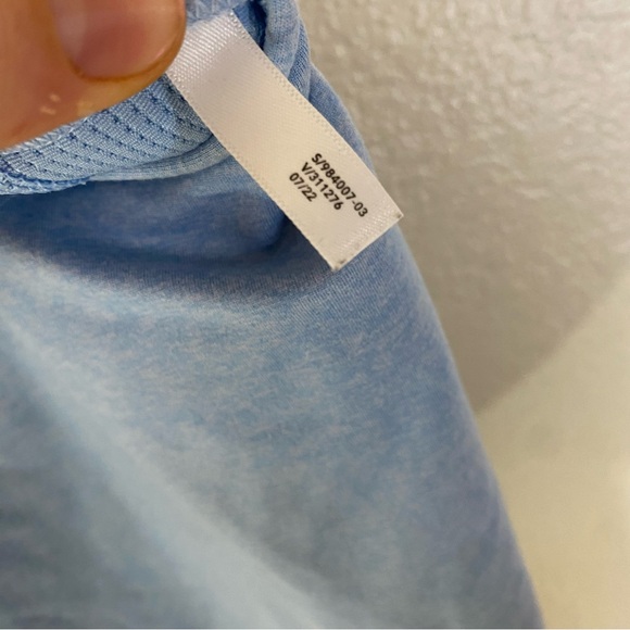 Athleta Girl Stratford Blue All Day Softluxe Longline Bra Size L/12 - Picture 6 of 7